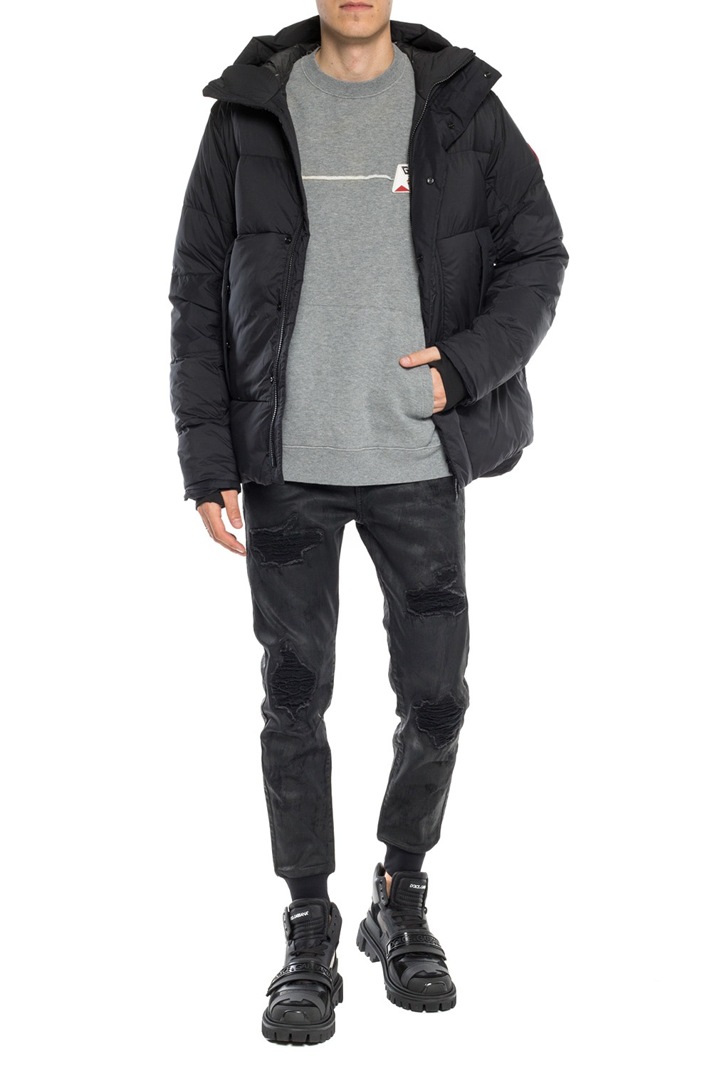 Canada Goose ‘Armstrong’ quilted down jacket Men's Clothing Vitkac